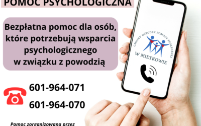 Bezpłatna pomoc psychologiczna