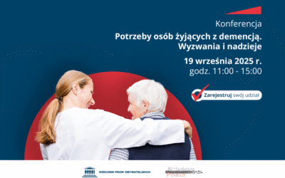 Zapraszamy na konferencję – Potrzeby osób żyjących z demencją.